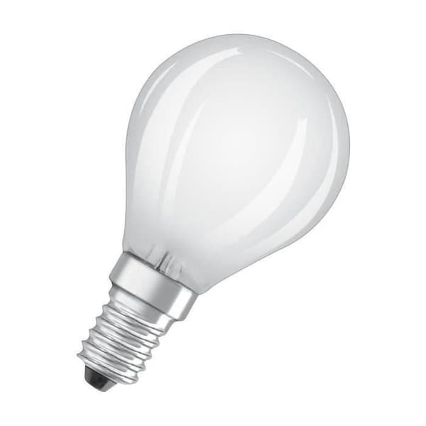 OSRAM - Box med 2 sfäriska LED frostat glas 2,5W E14 250lm 2700K varm