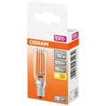 Miniatyrbild 1 av 2: OSRAM LED minirörslampa t26 klar glödtråd 4W E14 470lm 2700K - Varmvit