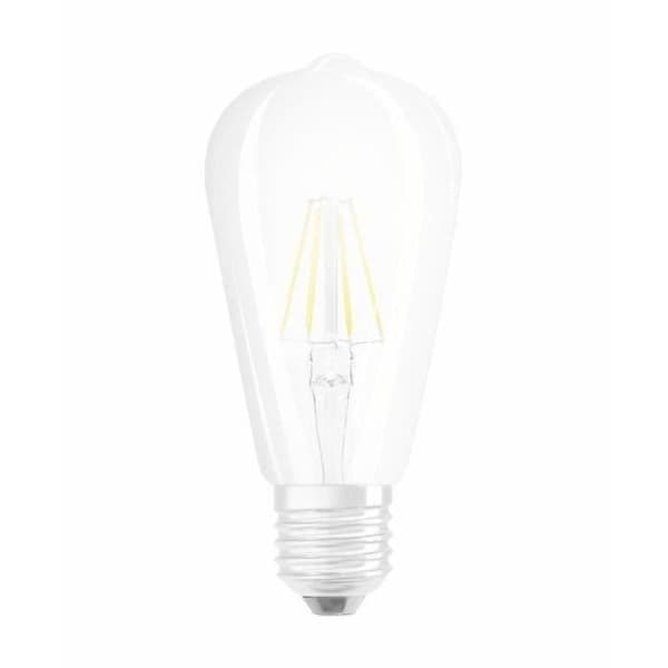OSRAM Edison LED-lampa klar glödtråd 4,5W=40 E27 varm