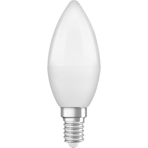 OSRAM LED-lampa frostad låga med kylare 5,5W=40 E14 varm