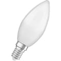Miniatyrbild 5 av 6: OSRAM LED-lampa frostad låga med kylare 5,5W=40 E14 varm