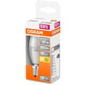 Miniatyrbild 6 av 6: OSRAM LED-lampa frostad låga med kylare 5,5W=40 E14 varm