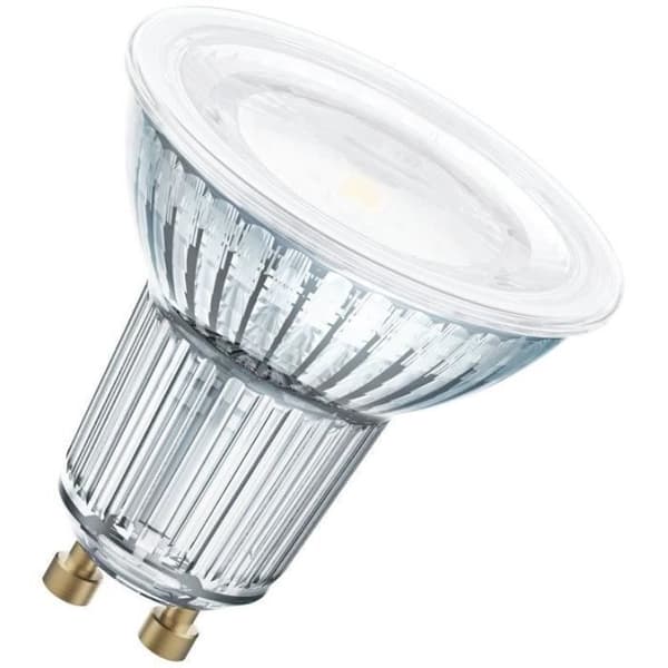 OSRAM Spot PAR16 LED 120° variabelt glas 8,3W=80 GU10 kallt