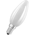 Miniatyrbild 5 av 6: OSRAM LED flame glödlampa frostat glas 6,5W=60 E14 varm