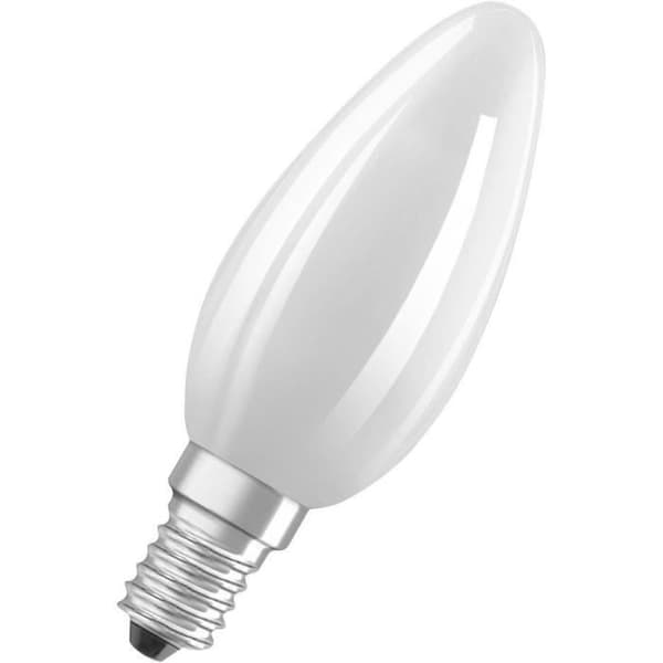 OSRAM LED flame glödlampa frostat glas 6,5W=60 E14 varm
