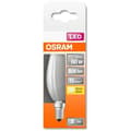 Miniatyrbild 2 av 6: OSRAM LED flame glödlampa frostat glas 6,5W=60 E14 varm