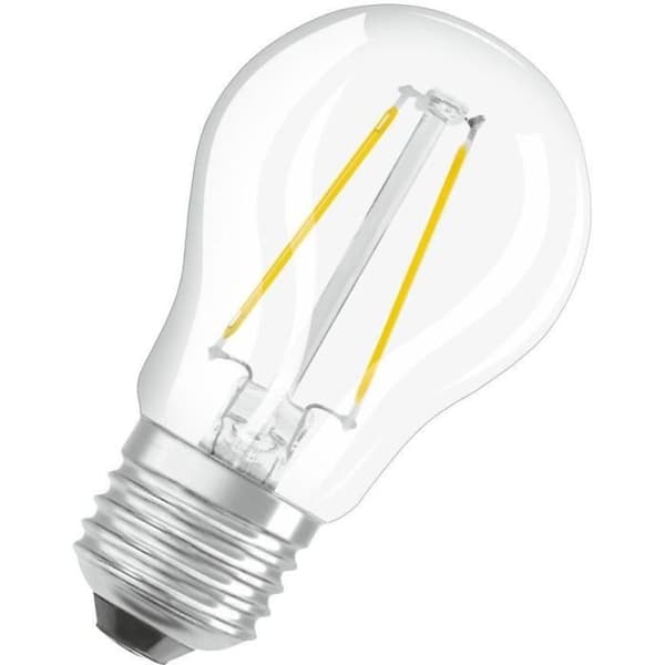 OSRAM LED Glödlampa Spherical klar filament 4W=40 E27 varm