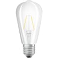 Miniatyrbild 3 av 6: OSRAM LED-lampa Edison klar filament 2,5W=25 E27 varm