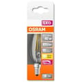 Miniatyrbild 1 av 6: OSRAM LED-lampa klar låga variabel glödtråd 4,5W=40 E14 varm