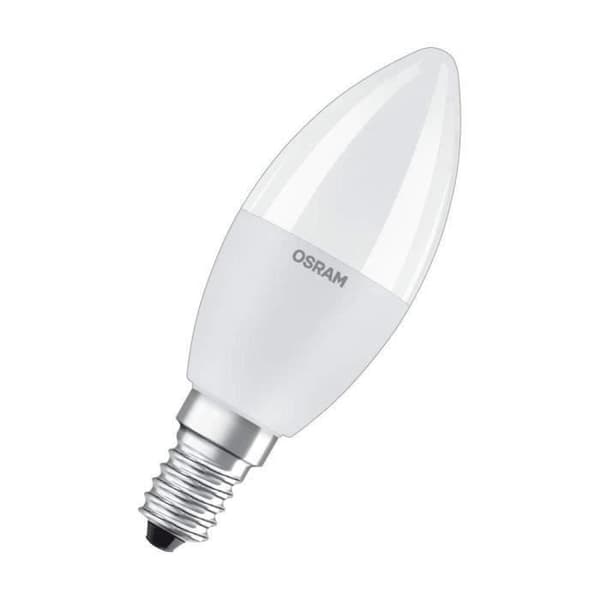 OSRAM - LED stjärna+flamma RGBW dep+radiator var.5.5W E14 varm