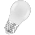 Miniatyrbild 5 av 5: OSRAM - LED sfärisk opal + radiator 5W E27 varm