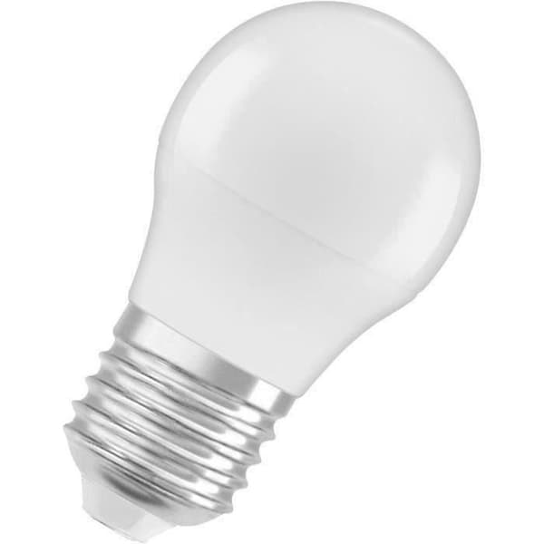 OSRAM - LED sfärisk opal + radiator 5W E27 varm