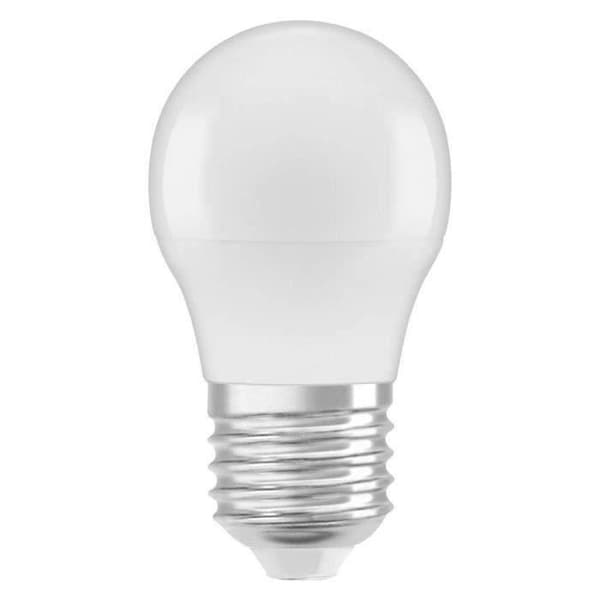 OSRAM - LED sfärisk opal + radiator 5W E27 varm