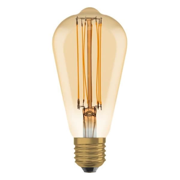 Ampoule LED Ledvance Vintage 1906 E27 Poire Dorée 8.8W 806lm - 822 Vit Mycket Varm | Dimbar - Motsvarar 60W