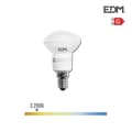 Miniatyrbild 1 av 2: LED-reflektorlampa R50 SMD 5W 350 lumen E14 3200K varmt ljus EDM