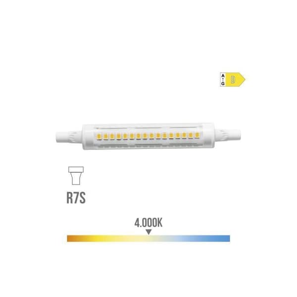 LED-lampa - Edm - R7S - 9W - 1100Lm - 4000K dagsljus