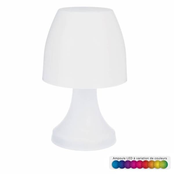 "Dokk" utomhuslampa - flerfärgad H28 cm - Vit - Atmosphera inredningsarkitekt