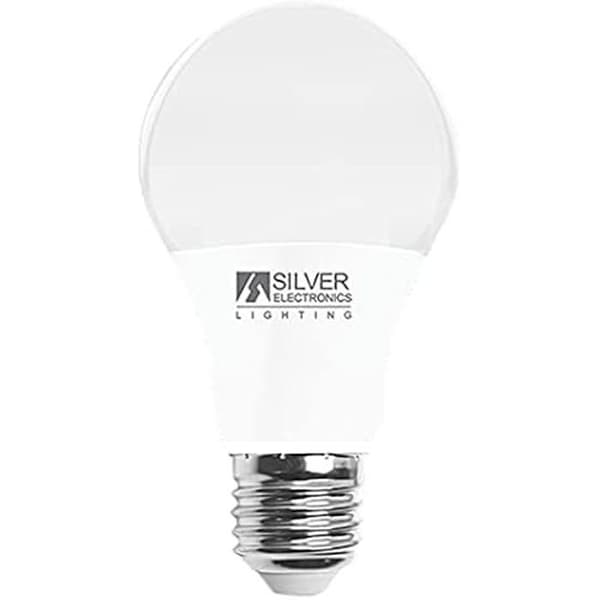 Standard LED-lampa - SILVER ELECTRONICS - 981927 - 10 W - Kallvit - E27