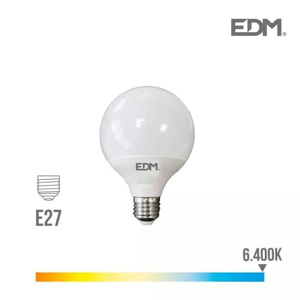 LED-lampa E27 10W Globe G100