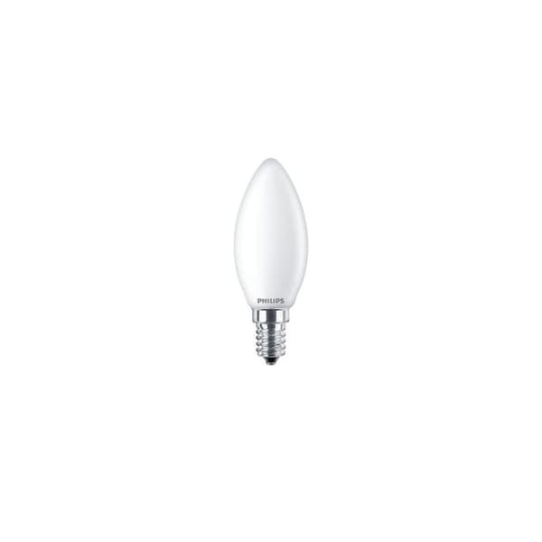 Ampull LED - PHILIPS - 76271100 - E14 - 6.5 W - Kallvit - A++