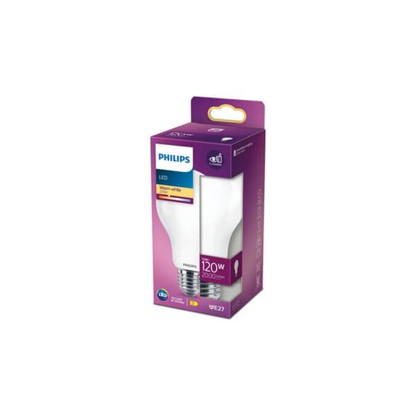 LED-lampa - PHILIPS - Classic 76451700 - 13W - Varm vit - Energisparande
