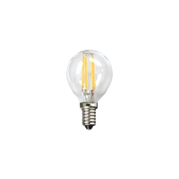 Ampoule LED Sphérique - SILVER ELECTRONICS - 1960314 - Varmt ljus - 4W - A++