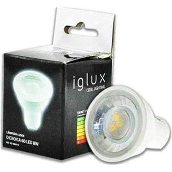 Ampull - IGLUX - XD-0860-F - 8 W - GU10 - 5500oK - 520 lumen - IP 20