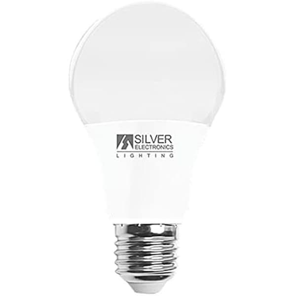 Ampull LED - SILVER ELECTRONICS - 981727 - E27 - 7,5W - Vit - Inomhus