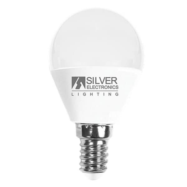 LED-lampa - Silver Electronics - ESFERICA 963614 - 6W - 2700k - E14