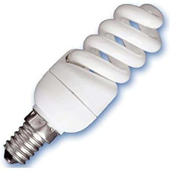 Energisparlampa - IGLUX - Spiral 15 W - Varma ljus - E27-sockel - 30000 timmar livslängd