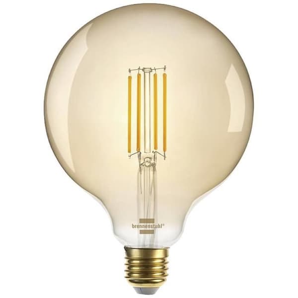 LED-lampa - BRENNENSTUHL - 1294870271 - 4,9 W - E27 - Varmvit