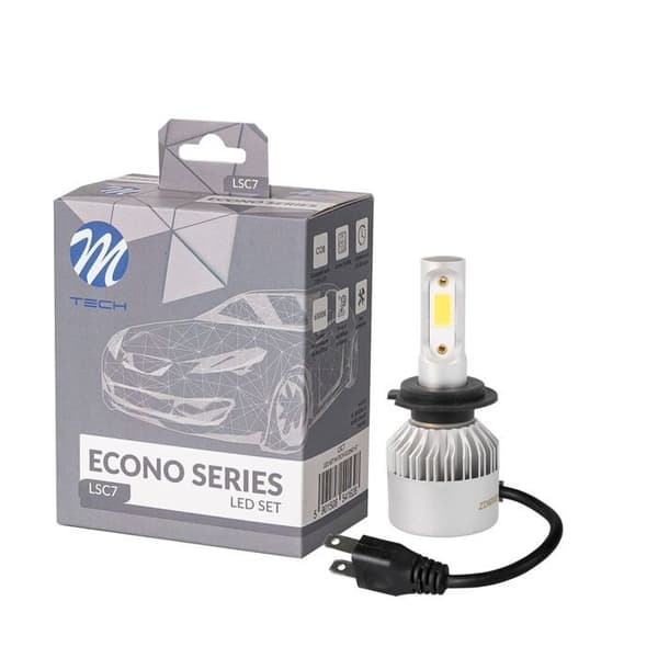 H7 10000LM LED-enhet, halogenstrålkastarkonverteringssats, 12V, 6500K
