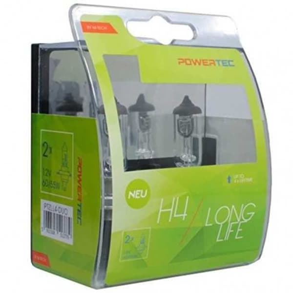 Billampa M-Tech PTZLL4-DUO H4 12V 50/55W Halogena