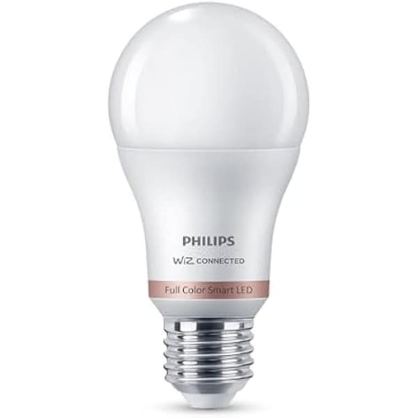 Ansluten LED-lampa - PHILIPS - Smart Led E27 8,5 W 806lm 2200K-6500K - Varmvit - Kompatibel med dimmer