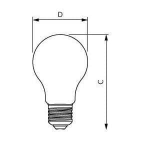 Philips Master LED E27 Poire Filament Klar 7,2W 1055lm - 922-927 Dim To Warm | Bästa Färgåtergivning - Dimbar - Motsvarande
