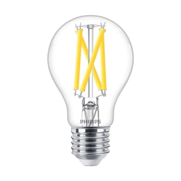 Philips Master LED E27 Poire Filament Klar 7,2W 1055lm - 922-927 Dim To Warm | Bästa Färgåtergivning - Dimbar - Motsvarande