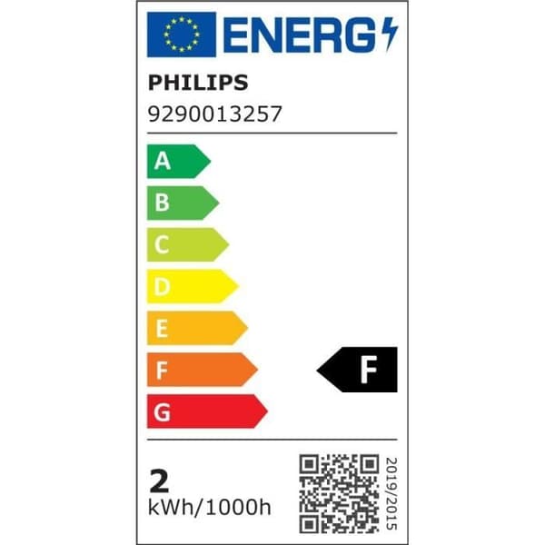 Ampoule LED - PHILIPS - Rör T25 15W E14 - Varmvit - Opal - icke-dimmable