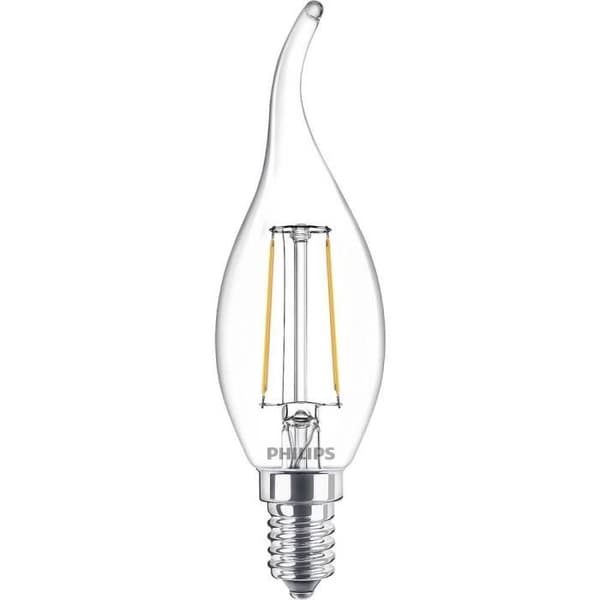 Ampoule LED - PHILIPS - Classic 76319000 - E14 - 2 W - Varm vit - A++