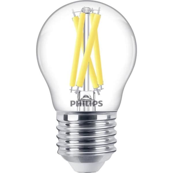 Ampoule LED - PHILIPS - Classic WarmGlow - E14 - 5.9 W - Varm vit - Justerbar ljusstyrka