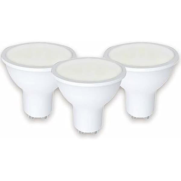Denver SHL-440 (låda med 3 stycken). WiFi smart LED-lampa. Kompatibel med Alexa, Google Home och Tuya. GU10 form. Ljus