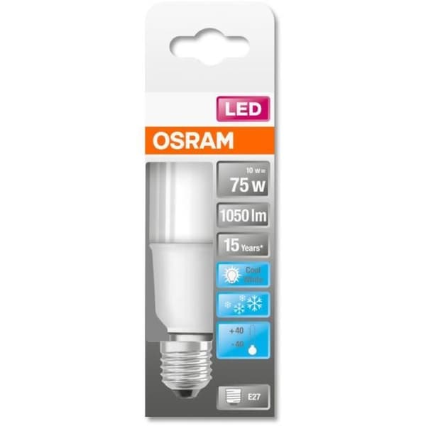 OSRAM 4058075059214 Glödlampa, 10 W, Vit