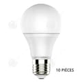 Miniatyrbild 1 av 4: INN 9W glödlampa 1 set med 10 stycken superstark LED-lampa 6500K kallvitt ljus E27 glödlampa hushållsögonskydd