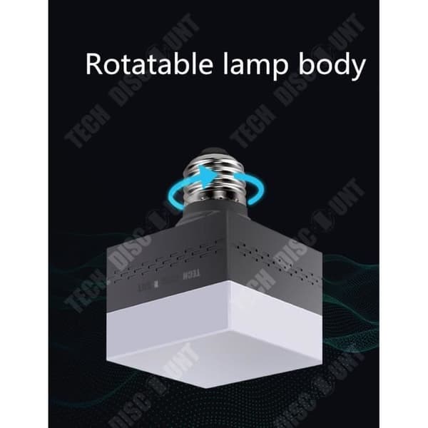 TD® led-lampa e27 fyrkantig ljus vit anti-blixt naturligt ljus hem liten anti-blixt ögon säkerhetsljusstrålning