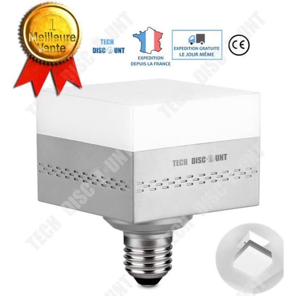 TD® led-lampa e27 fyrkantig ljus vit anti-blixt naturligt ljus hem liten anti-blixt ögon säkerhetsljusstrålning