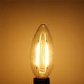 Miniatyrbild 2 av 4: TD® E14 2W Retro Edison LED-lampa / ljus och ljus / bländfri varm vit / ljus halogen