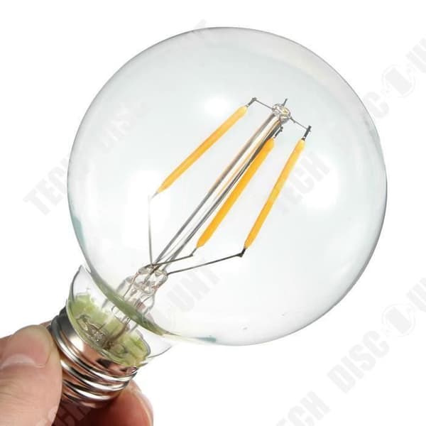 Retro glödlampa TD® E27 Varmvit 2700K Lätt att installera