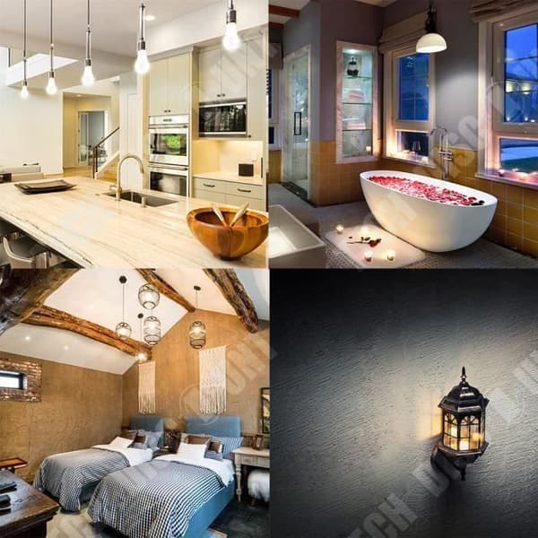 TD® LED-lampa Färg Ändra efter önskemål via trendig och modern kontrollmetod för att styra ljus överallt