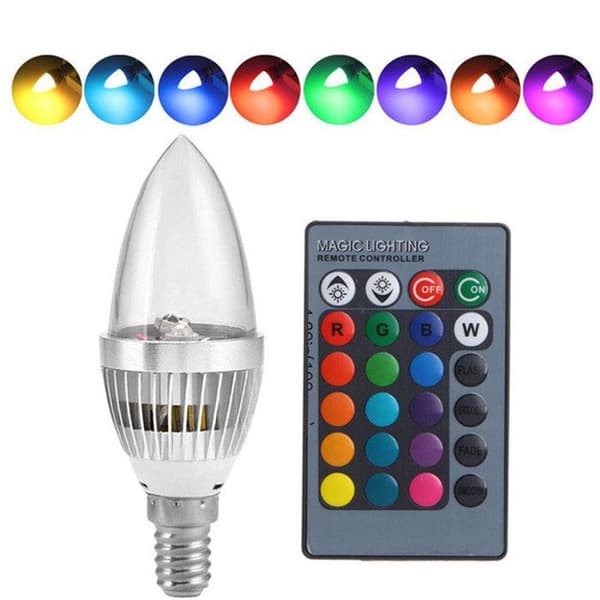 TD® 5W LED-lampa ljuseffekt kall vit färg dekoration strömförsörjning interiör exteriörbelysning E14-kontakt