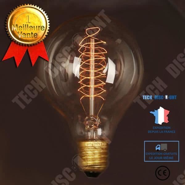 TD® 40W E27 lindad glödlampa Energibesparande Ljuseffektivitet Ögonskydd