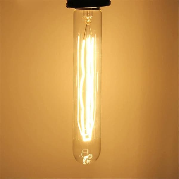 T30-185mm-E27 220v 40w Edison Bulb Tungsten Filament Lamp Retro Light